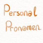 Personal pronomen-German