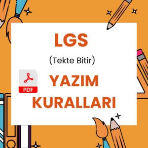 LGS YAZIM KURALLARI (TEKTE BITIR) - Image 1