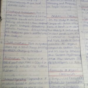 Chemistry Note