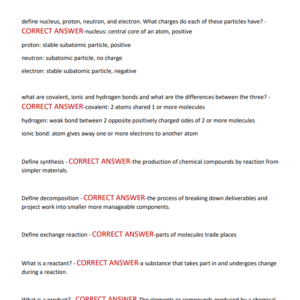 IVY TECH APHY 101 MIDTERM 2025-2026 EXAM CONTAINS 170 QUESTIONS AND CORRECT ANSWERS (100% CORRECT ANSWERS GRADED A+) APHY 101 ANATOMY AND PHYSIOLOGY I MIDTERM EXAM IVY TECH (BRAND NEW!!) - Image 4