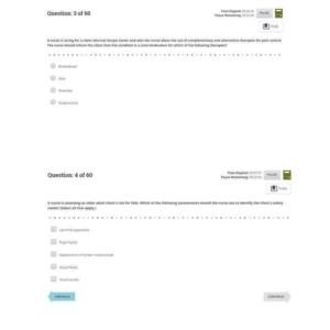 ATI RN FUNDAMENTALS 2024-2025 REAL SCREENSHOT EXAM (60 Questions AND aswers) - Image 4