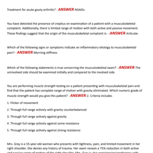Chamberlain NR 511 FINAL 120 QUESTIONS AND CORRECT ANSWERS 2025 GRADED A+/ WITH MOST TESTED QUESTIONS WITH HIGH PASSING RATE - Image 5