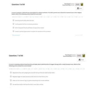 ATI RN FUNDAMENTALS 2024-2025 REAL SCREENSHOT EXAM (60 Questions AND aswers) - Image 3
