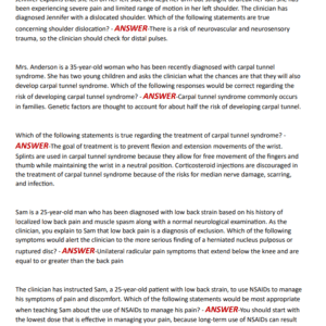 Chamberlain NR 511 FINAL 120 QUESTIONS AND CORRECT ANSWERS 2025 GRADED A+/ WITH MOST TESTED QUESTIONS WITH HIGH PASSING RATE - Image 4