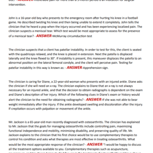 Chamberlain NR 511 FINAL 120 QUESTIONS AND CORRECT ANSWERS 2025 GRADED A+/ WITH MOST TESTED QUESTIONS WITH HIGH PASSING RATE - Image 3