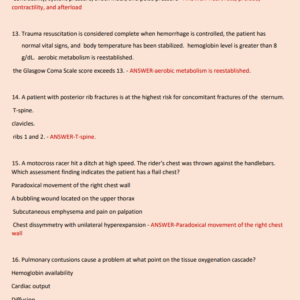 TCAR POST TEST EXAM 50 QUESTIONS AND CORRECT ANSWERS NEWEST//ALREADY GRADED A+ - Image 3
