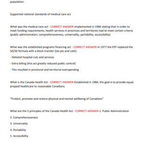 NURS3001 actual Midterm EXAM 130 QUESTIONS AND CORRECT ANSWERS 2025-2026 LATEST GRADED A+ - Image 4