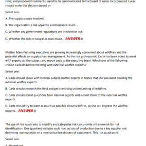 ARM 401 Exam Practice Rated 100% WITH 70 QUESTIONS AND Correct ANSWERS//2024/2025 LATEST - Image 3