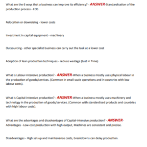 EDEXCEL A LEVEL BUSINESS PAPER 2 EXAM 120 QUESTIONS AND CORRECT ANSWERS 2025 LATEST//ALREADY GRADED A+ - Image 4