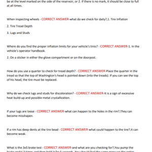 DEFENSIVE DRIVING FOR TECHNICIANS | COMPANY VEHICLE SAFETY & ROAD RAGE AWARENESS | VERIFIED STUDY GUIDE 2025-2026 COVERING 150 MOST TESTED QUESTIONS ON DEFENSIVE DRIVING - Image 4