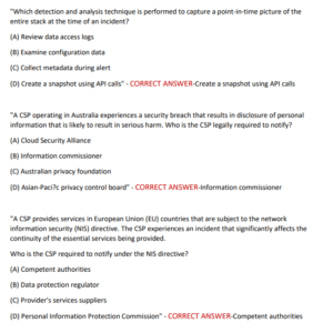 WGU C838 – CLOUD SECURITY | 2025–2026 PRE-ASSESSMENT ANSWERS | 140 VERIFIED QUESTIONS & A+ CORRECT RESPONSES - Image 3
