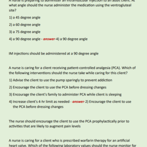 CAPSTONE PHARM PRE ASSESSMENT NEWEST 2024 ACTUAL EXAM 100 QUESTIONS AND CORRECT DETAILED ANSWERS WITH RATIONALES (VERIFIED ANSWERS) |ALREADY GRADED A+ - Image 4