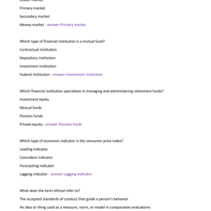 WGU D076 OA Questions and Answers Verified 100% 2024 LATEST - Image 4