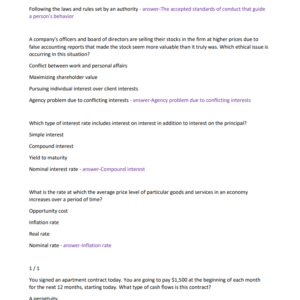 WGU D076 OA Questions and Answers Verified 100% 2024 LATEST - Image 3