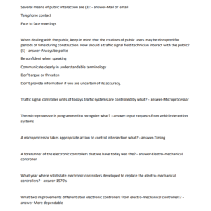 ISMA Traffic Signal Technician II Exam Questions and Answers 2024 - Image 4