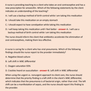RN TARGETED MEDICAL SURGICAL NEUROSENSORY AND MUSCULOSKELETAL NEWEST 2024 ACTUAL EXAM 90 QUESTIONS AND CORRECT DETAILED ANSWERS WITH RATIONALES (VERIFIED ANSWERS) |ALREADY GRADED A - Image 3