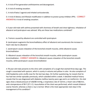 MASTER OF SCIENCE IN NURSING {MSN 612] ACTUAL EXAM 180 QUESTIONS AND CORRECT ANSWERS 2025-2026 LATEST ALREADY GRADED A+ - Image 2