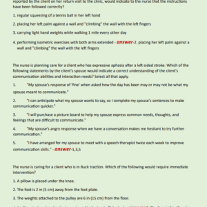 NCLEX PN 2024 / PN NCLEX EXAM NEWEST ACTUAL EXAM 120 QUESTIONS AND CORRECT DETAILED ANSWERS WITH RATIONALES (VERIFIED ANSWERS) |ALREADY GRADED A+ - Image 3