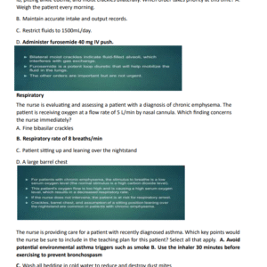 ATI RN ADULT HEALTH EXAM QUESTIONS WITH 100% CORRECT ANSWERS/A+ GRADE 2024-2025 LATEST VERSION - Image 3