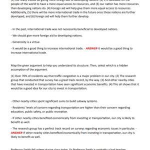 WGU D265 CRITICAL THINKING REASON AND EVIDENCE OBJECTIVE ASSESSMENT EVERYTHING YOU NEED TO PASS OA LATEST -2024 ACTUAL EXAM QUESTIONS AND CORRECT DETAILED ANSWERS |ALREADY GRADED A - Image 3