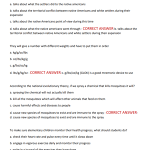 ILTS 206 Early Childhood Education actual Exam | 2025–2026 | 280 Questions with Verified Answers covering most tested questions graded A+ - Image 3