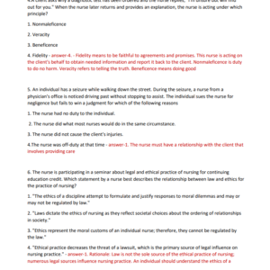 NCLEX PN REAL EXAM QUESTIONS AND WELL DETAILED ANSWERS 2024-2025 LATEST//ALREADY GRADED A+ - Image 4