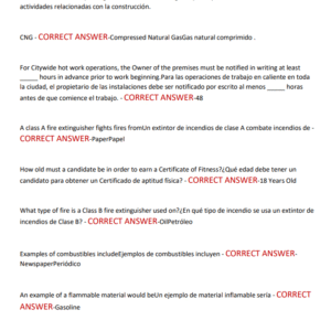 FDNYC G60 EXAM WITH 150+ REAL EXAM PRACTICE QUESTIONS WITH 100% CORRECT ANSWERS/ FDNYC G60 LATEST EXAM 2025-2026 (BRAND NEW!!) - Image 3