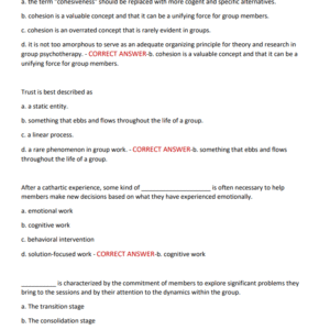 PSYCHRIATIC MENTAL HEALTH NURSE PRACTITIONER {PMHNP} Scientific Foundation and Advance Practice SkillsACTUAL EXAM 220 QUESTIONS AND CORRECT ANSWERS 2025-2026 LATEST ALREADY GRADED A+ - Image 4