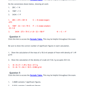 CHEM 103 MODULE 1 TO 6 EXAM LATEST 2022-2025 QUESTIONS & CORRECT ANSWERS PORTAGE LEARNING|COMPLETE AGRADE - Image 4
