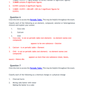 CHEM 103 MODULE 1 TO 6 EXAM LATEST 2022-2025 QUESTIONS & CORRECT ANSWERS PORTAGE LEARNING|COMPLETE AGRADE - Image 3