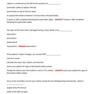 EKG FINAL EXAM LATEST VERSION | 50 QUESTIONS WITH CORRECT DETAILED ANSWERS//2024-2025 - Image 2