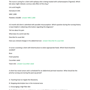 NECLEX REVIEW CHAPTER1 EXAM QUESTIONS AND CORRECT ANSWEWRS 2024-2025 LATEST UPDATE//GRADED A+ - Image 3