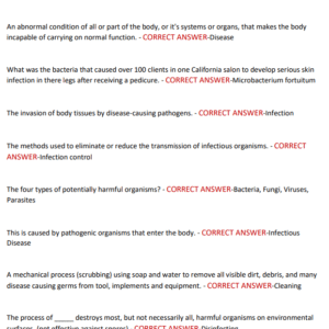 MILADY ESTHETICS STATE BOARD TEST LATEST 2025-2026 WITH 400+ REAL EXAM PREP QUESTIONS WITH CORRECT ANSWERS/ ESTHETICS STATE BOARD EXAM 2025/2026 PREP QS & AS (BRAND NEW!!) - Image 3