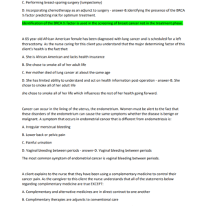 NECLEX PN QUESTIONS AND VERIFIED ANSWERS WITH EXPLANATIONS 2024-2025 BRANDNEW!!//GRADED A+ - Image 4