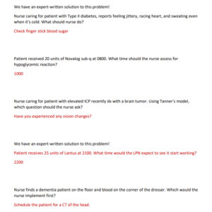 NUR 176 FINAL EXAM HONDROS COLLEGE WITH 500 REAL EXAM QUESTIONS AND CORRECT ANSWERS/ HONDROS NUR 176 LATEST FINAL EXAM TEST BANK (BEST FINAL EXAM PREP GUIDE; EVERYTHING YOU NEED TO KNOW!) - Image 3
