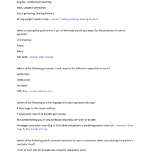BNM501 REAL EXAM QUESTIONS AND CORRECT ANSWERS 2024-2025 LATEST UPDATE//ALREADY GRADED A+ - Image 4