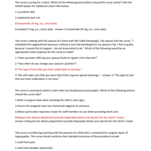 NCLEX 130 QUESTIONS AND VERIFIED 2024-2025// GRADED A+ - Image 4