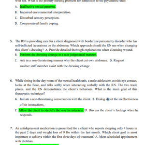 PN HESI Exit Exam Version 1, 2, and 3 | 2025–2026 Complete Test Bank with Verified Questions and Correct Answers | GRADED A+ - Image 3
