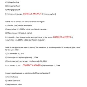 AAMS - ACCREDITED ASSET MANAGEMENT SPECIALIST EXAM WITH 300 ACTUAL EXAM QUESTIONS WITH 100% CORRECT DETAILED ANSWERS/ AAMS EXAM TEST BANK 20245-2026(NEWEST!) - Image 4