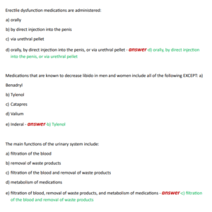 PHARMACOLOGY FINAL EXAM RASMUSSEN NEWEST 2024 ACTUAL EXAM 180 QUESTIONS AND CORRECT ANSWERS) |ALREADY GRADED A+ - Image 4