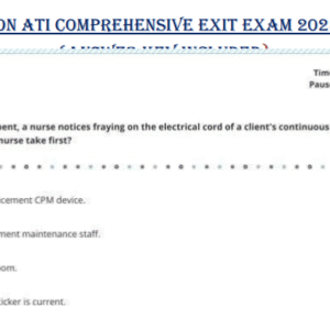 ALL NEW GENERATION ATI COMPREHENSIVE EXIT EXAM 2024 WITH NGN (ANSWER KEY INCLUDED) - Image 4