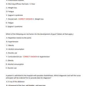 MSN 277 Final EXAM 2025-2026 LATEST COVERING MOST TESTED QUESTIONS ALREADY GRADED A+ - Image 4