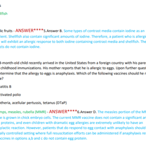NCLEX PHARMACOLOGY REVIEW (2025 > 2026) | LATEST UPDATE WITH 100 MOST TESTED QUESTIONS AND CORRECT ANSWERS – HIGH-YIELD REVISION ACTUAL TAKEN EXAM - Image 3