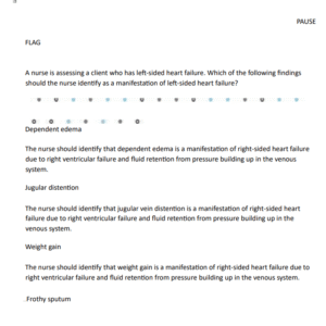 ATI RN VATI ADULT MEDICAL SURGICAL PROCTORED EXAM QUESTIONS AND CORRECT ANSWERS 2024/2025 LATEST WITH NGN - Image 4