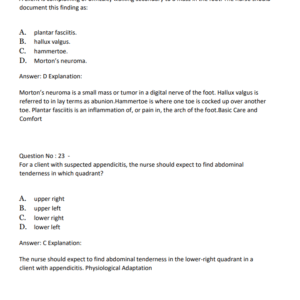 NCEX PN  2025 LATEST COVERING 200 MOST TESTED QUESTIONS ALREADY GRADED A+ - Image 4