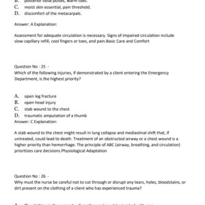 NCEX PN  2025 LATEST COVERING 200 MOST TESTED QUESTIONS ALREADY GRADED A+ - Image 3