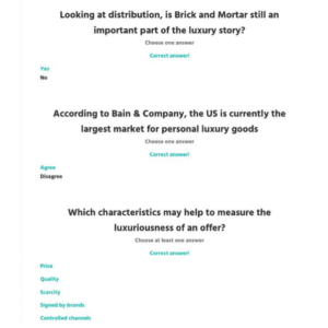 INSIDE LVMH CERTIFICATE LATEST ACTUAL EXAM WITH 100 REAL EXAM QUESTIONS AND CORRECT ANSWERS (100% CORRECT ANSWERS) INSIDE LVMH CERTIFICATION EXAM 2025/2026 LATEST TEST (NEW!) - Image 3