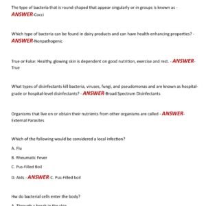 Kansas Board of Cosmetology - License Renewal | Questions with 100% Correct Answers | Updated 2024 | Guaranteed A+ - Image 3