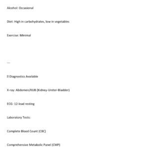 Comprehensive Case Study 62-Year-Old Male with Frequent Urination (“I’m Peeing All the Time”) i Human Case Analysis Week #10 Medical Case Review & Expert Feedback 2025 - Image 3