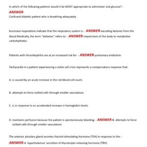 ATLS 10 NEWEST 2025 TEST BANK WITH 350 QUESTIONS AND CORRECT DETAILED (VERIFIED ANSWERS) |ALREADY GRADED A+ - Image 2